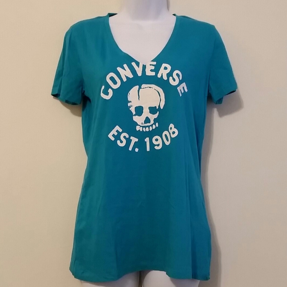 Converse V-neck tee